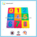 colorful EVA number mat/toy for kids or baby